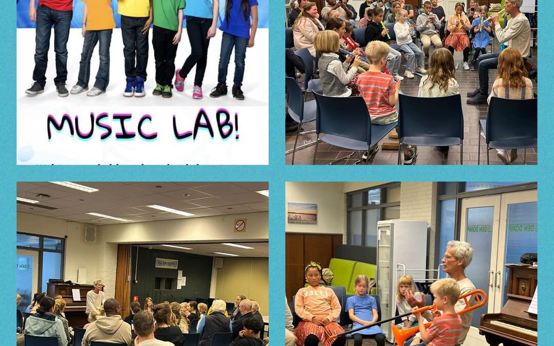 Binnenkort weer Music Lab voor kinderen